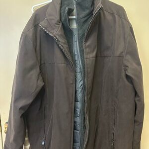 Marc New York Dark Brown Lightweight Jacket